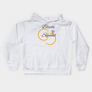 Bride Squad Sisterhood Kids Hoodie